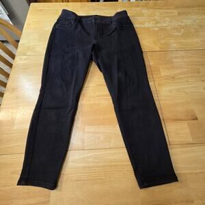 d.jeans Womens 12P Black Skinny Jeans Petite Stretch Denim Casual Minimalist